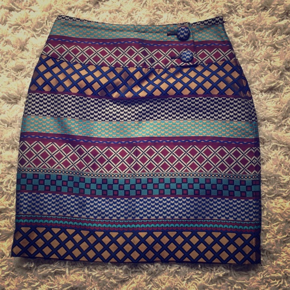 Anthropologie Dresses & Skirts - Anthropologie Maeve skirt 0 gorgeous fabric!